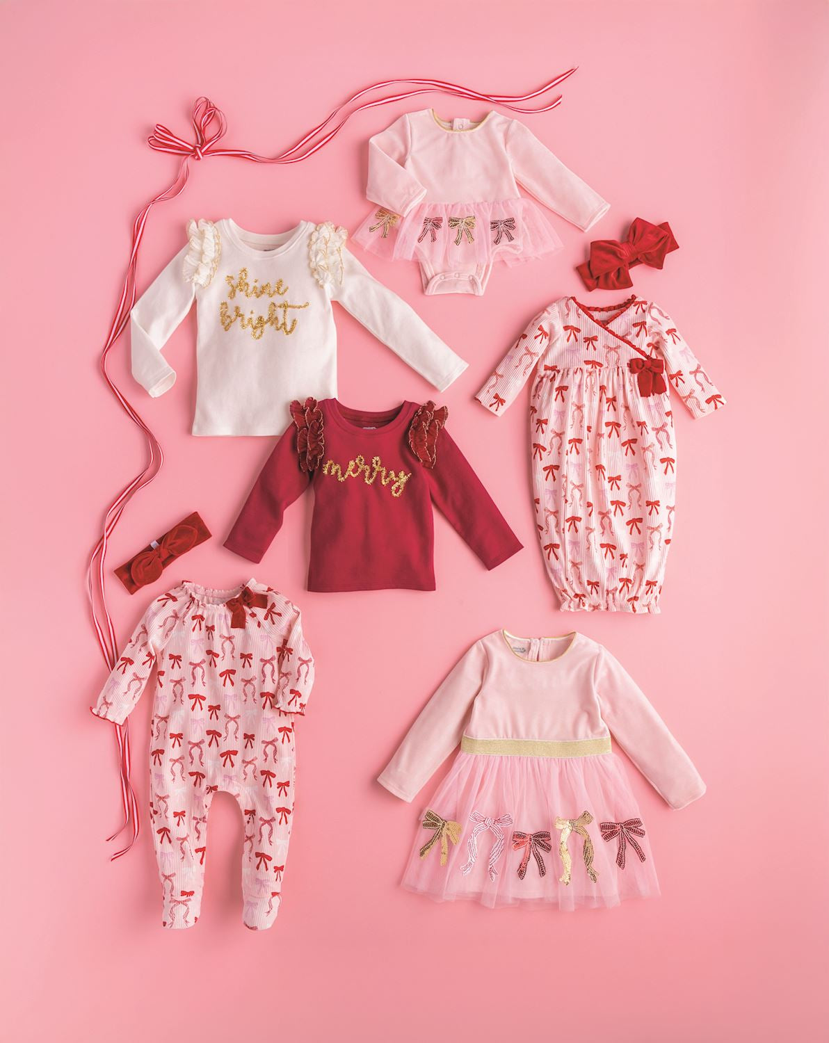 Merry Tinsel Long Sleeve T-Shirt