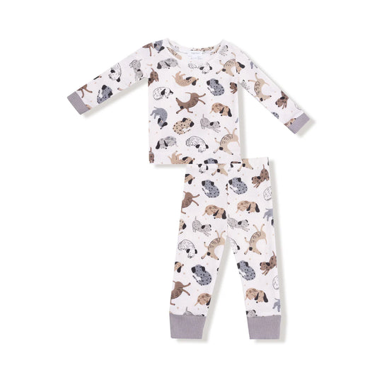 Long Sleeve Loungewear Set - Cozy Pups