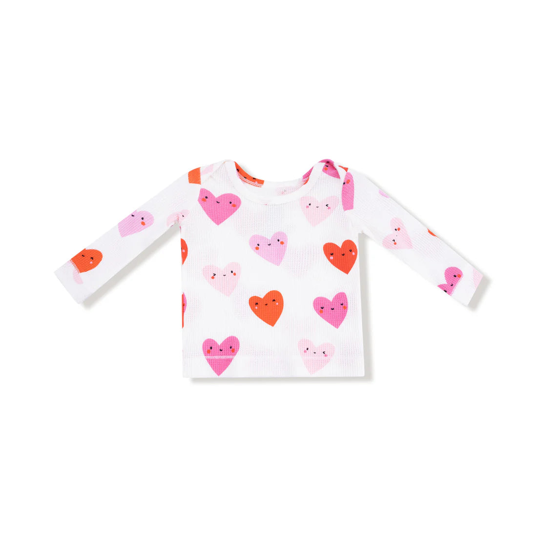 Long Sleeve Loungewear Set - Happy Hearts
