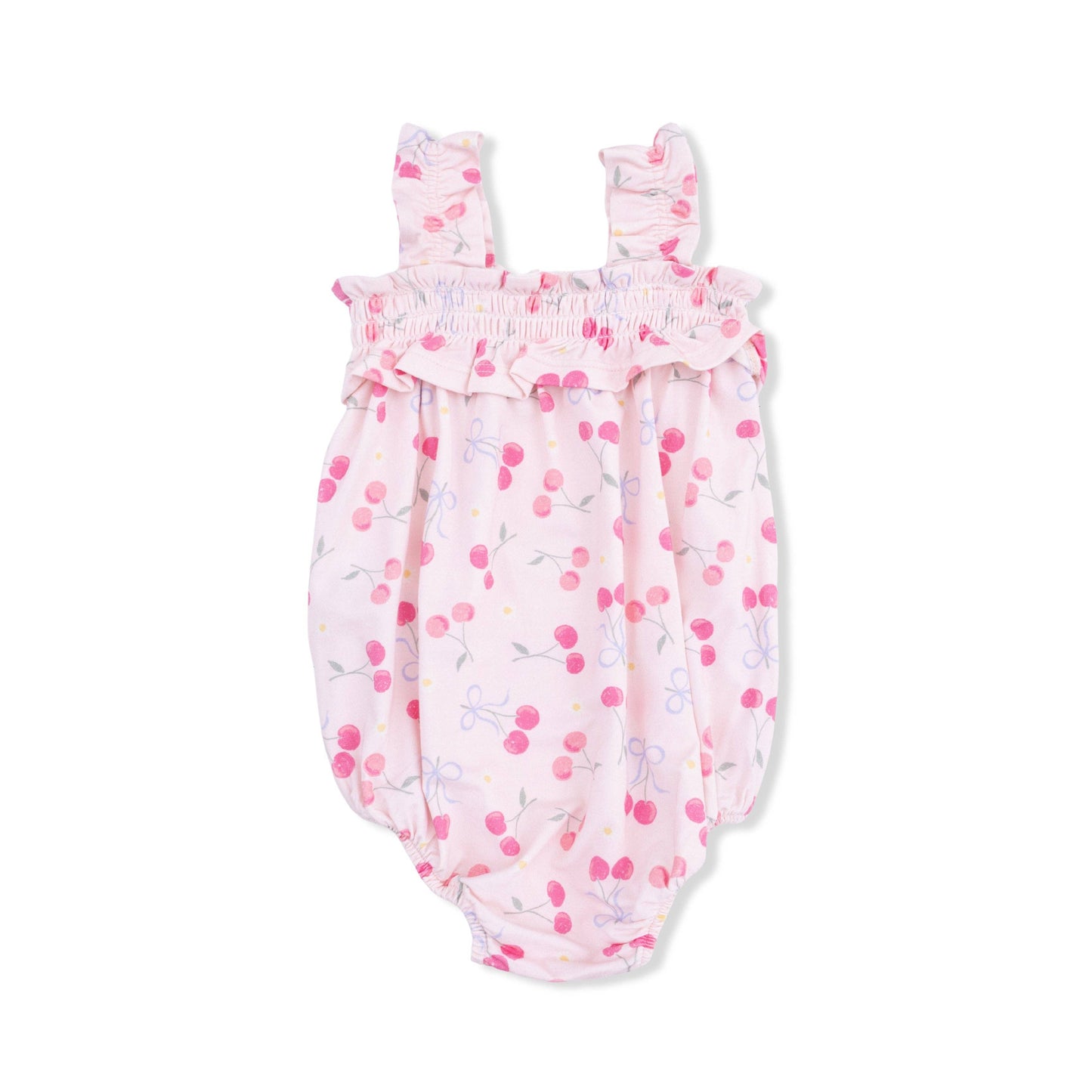 Sweet Bow Cherries - Ruffly Strap Bubble