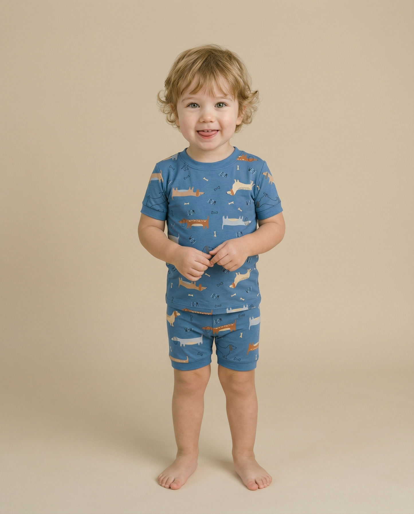 Dog Days of Summer Short Sleeve Pajama Set
