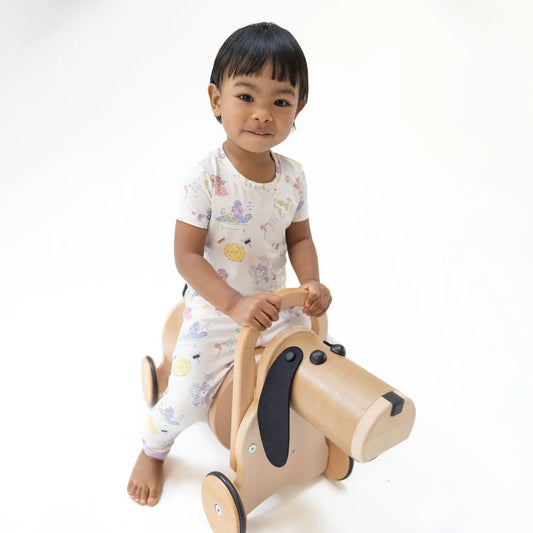 Spa Dogs - Short Sleeve Loungewear Set
