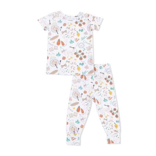 Pasta Lovers - Short Sleeve Loungewear Set
