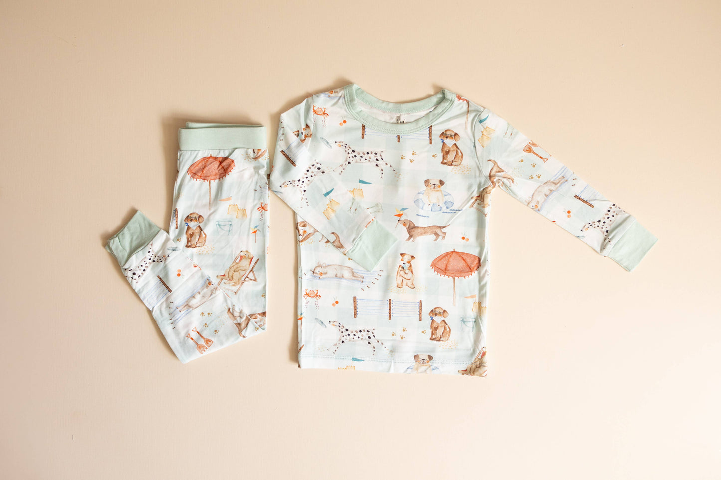 Beach Party Bamboo Two Piece Set