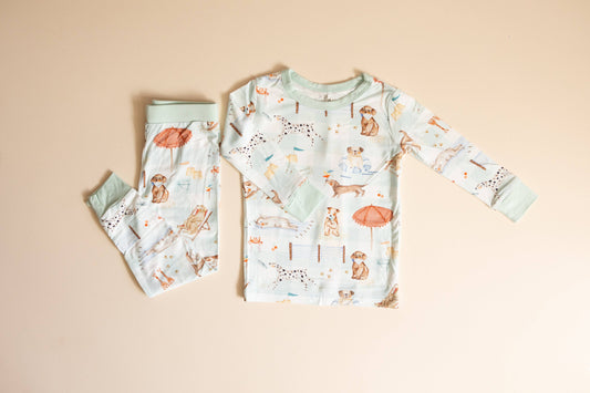Beach Party Bamboo Two Piece Set