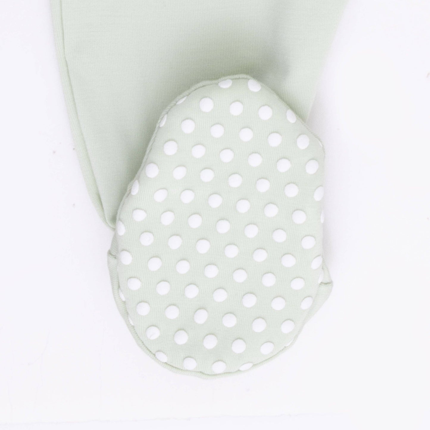Solid Bok Choy - 2 Way Zipper Footie
