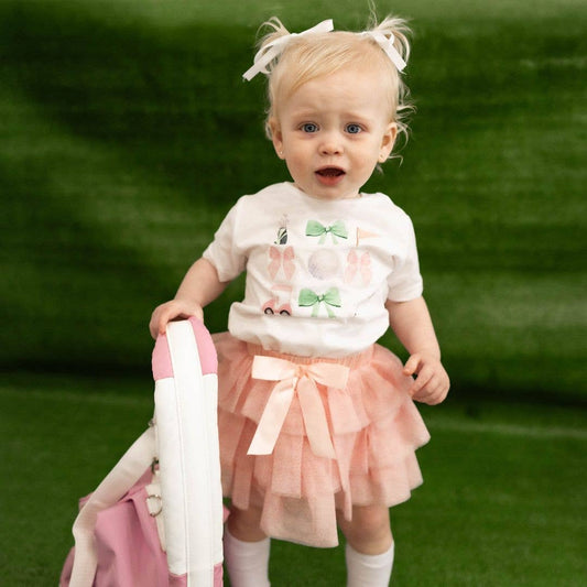 Coquette Golf Girl Short Sleeve Romper