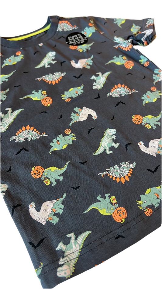 Spooky Saurus Halloween Short Sleeve T-Shirt