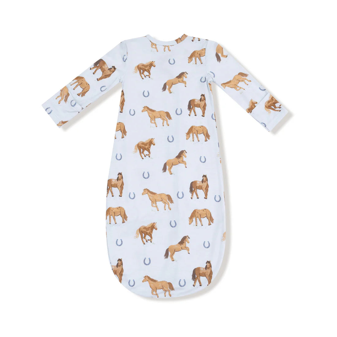 Horses Blue Bundle Gown