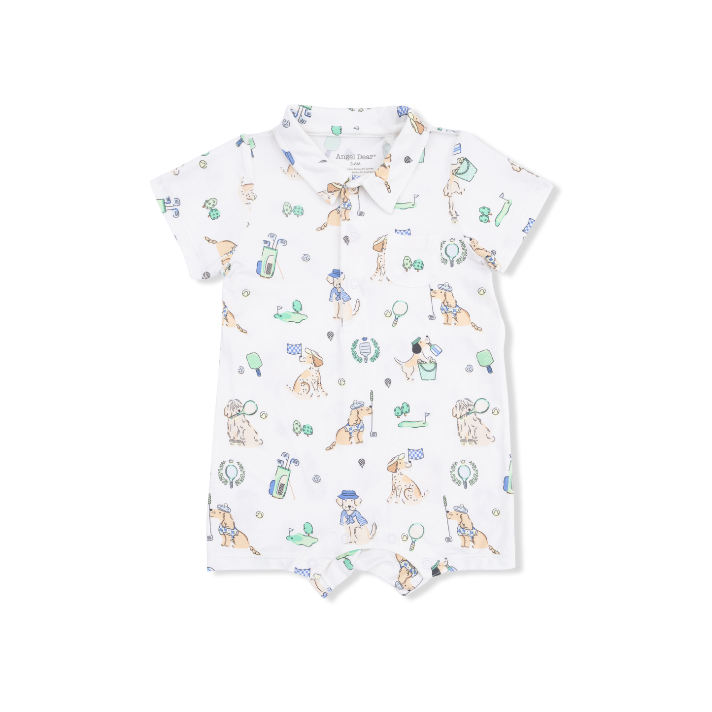 Country Club Dogs Neutral - Polo Shortie