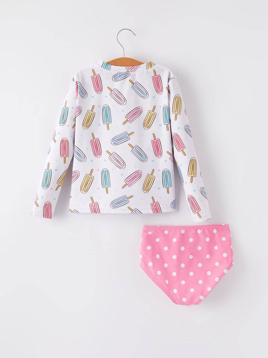 Popsicle Rash Guard Swimsuit