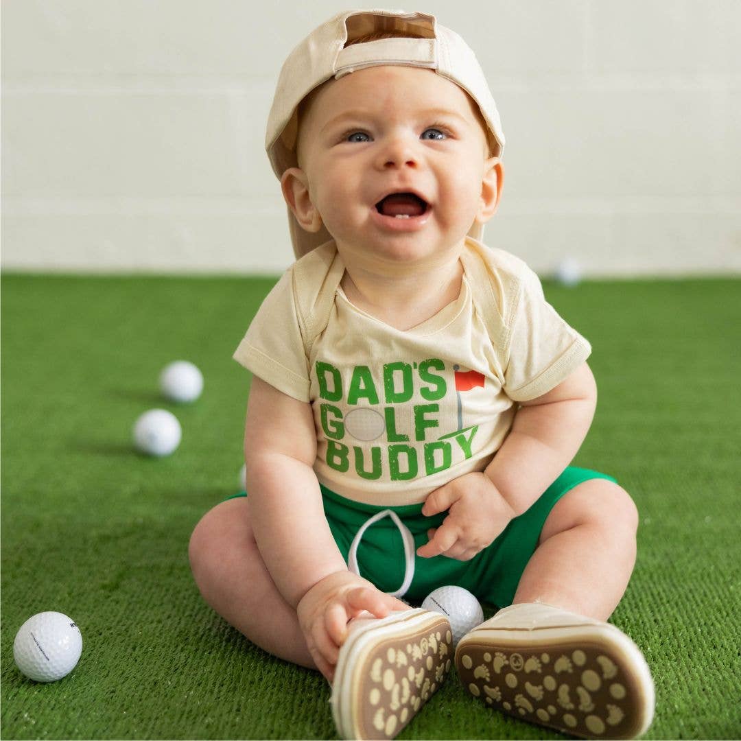 Dad's Golf Buddy Short Sleeve Bodysuit