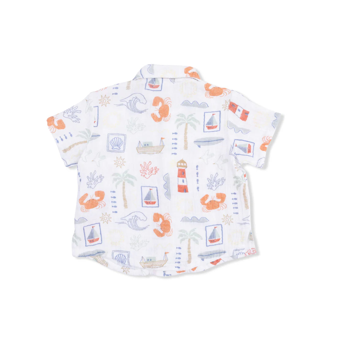 Club Mediterranean - Polo Button Up with Casual Short