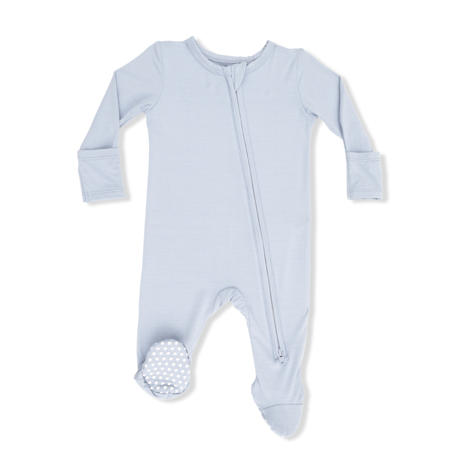 Solid Plein Air - 2 Way Zipper Footie