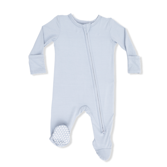 Solid Plein Air - 2 Way Zipper Footie