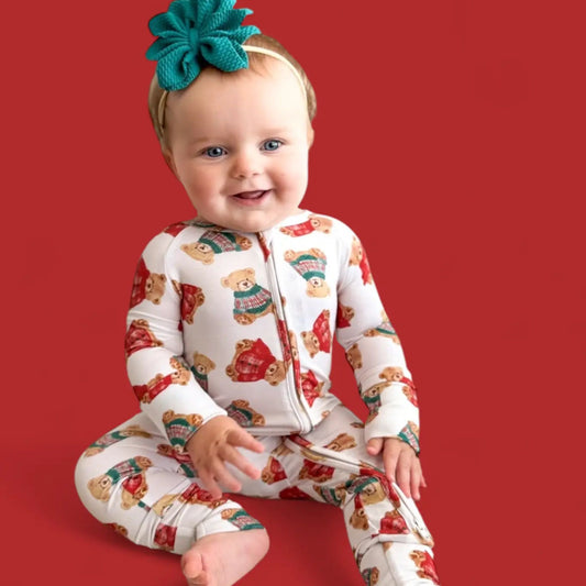 BEAR-Y COZY CHRISTMAS DREAM ROMPER