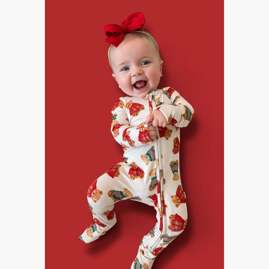 BEAR-Y COZY CHRISTMAS DREAM ROMPER