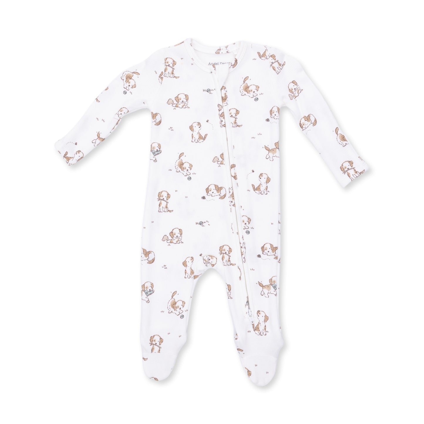 Explorer Puppy Blue - 2 Way Zipper Footie