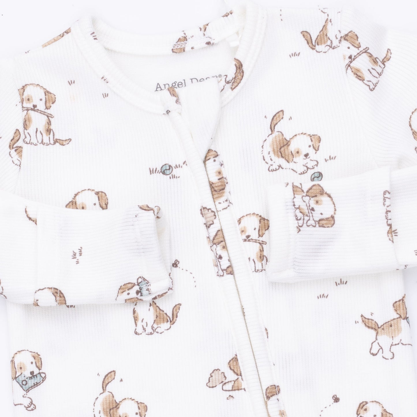 Explorer Puppy Blue - 2 Way Zipper Footie