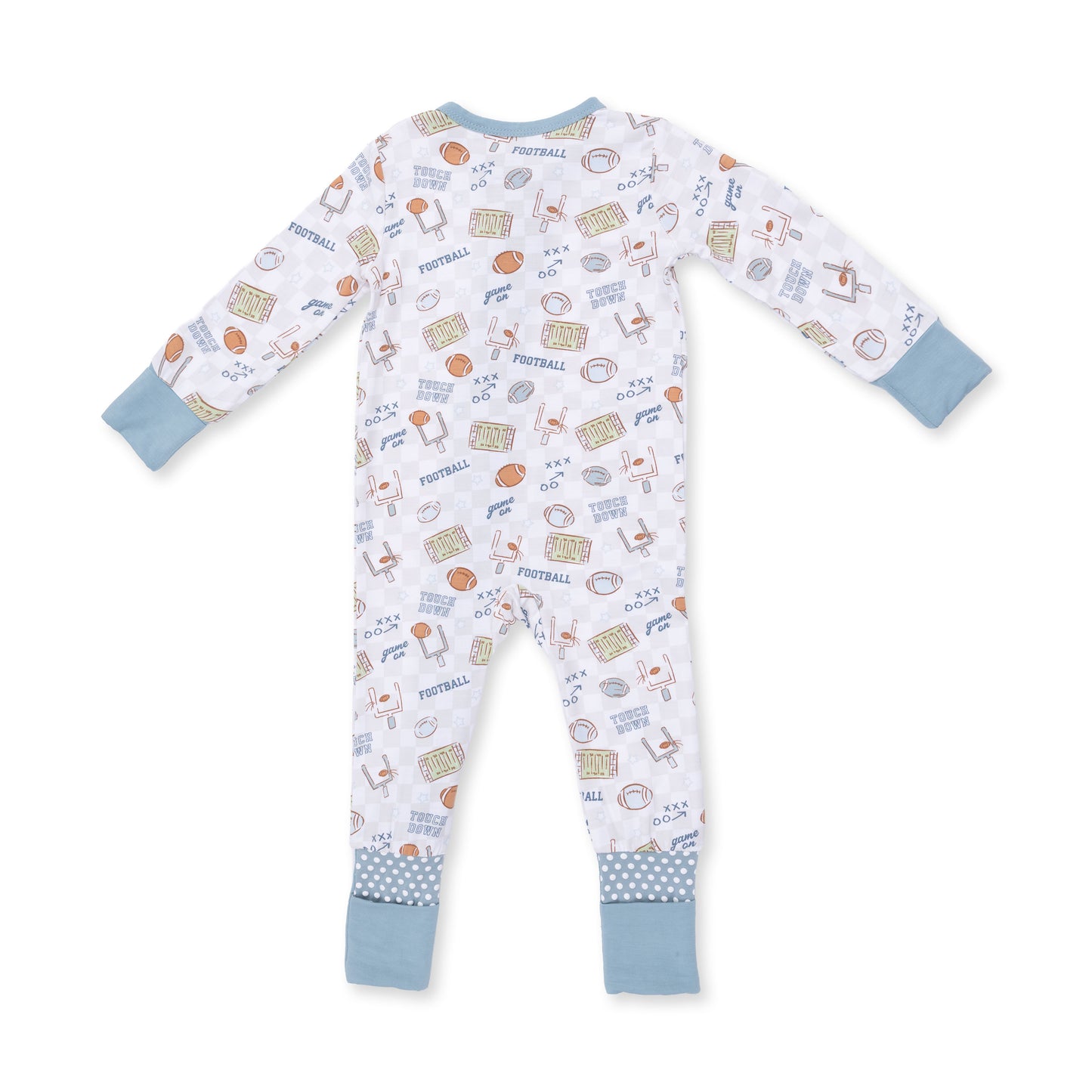 Football Check - Convertible Romper