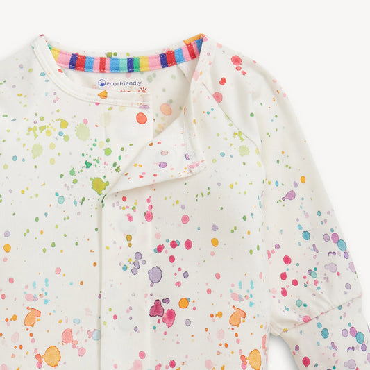 Happy Holi Hues Modal Magnetic Convertible Coverall