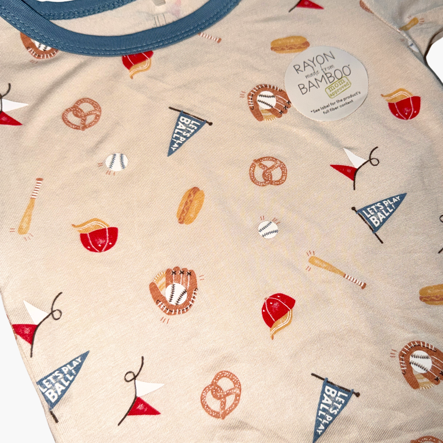 Let's Play Ball! Short Sleeve Pajama Set