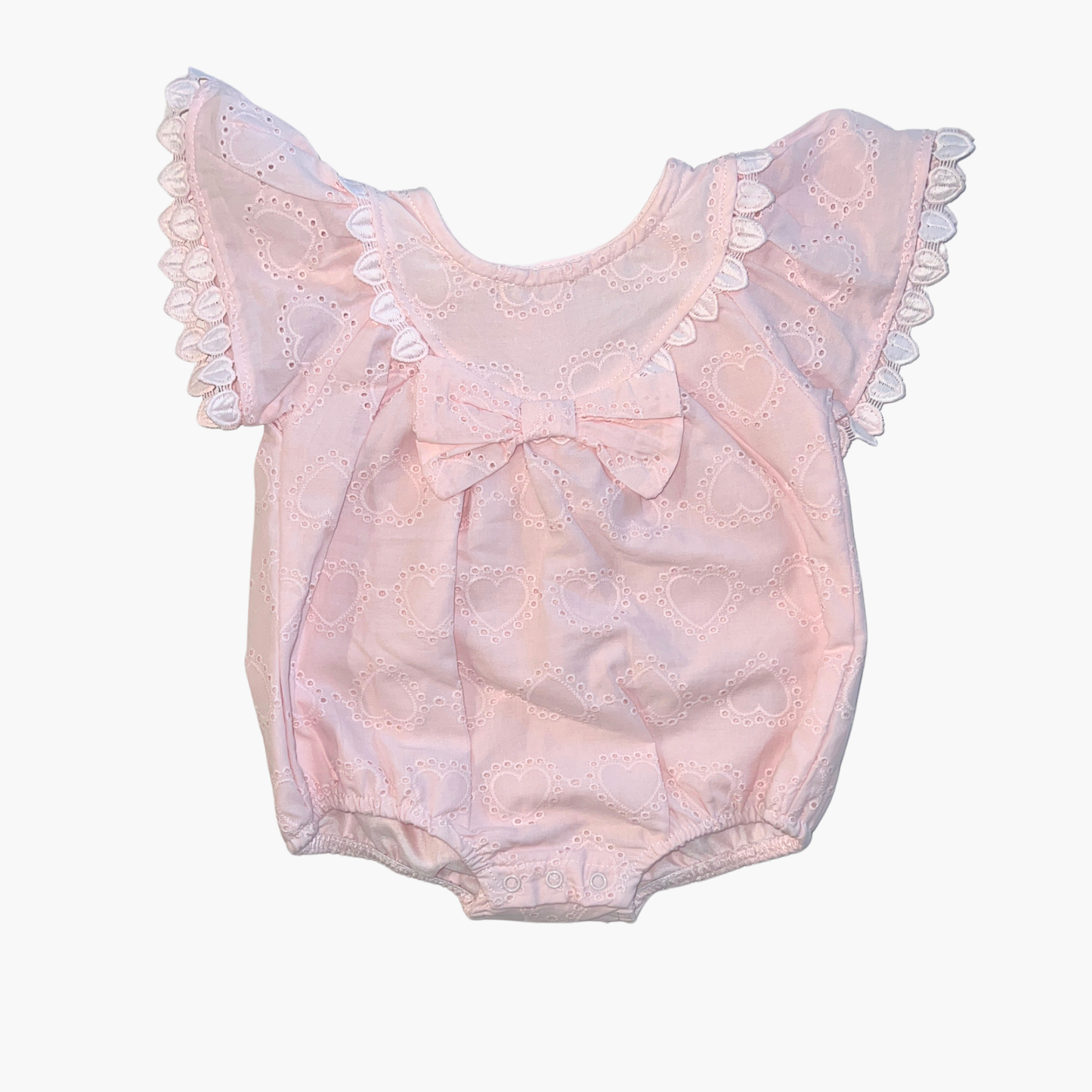 Heart Bubble Romper Set