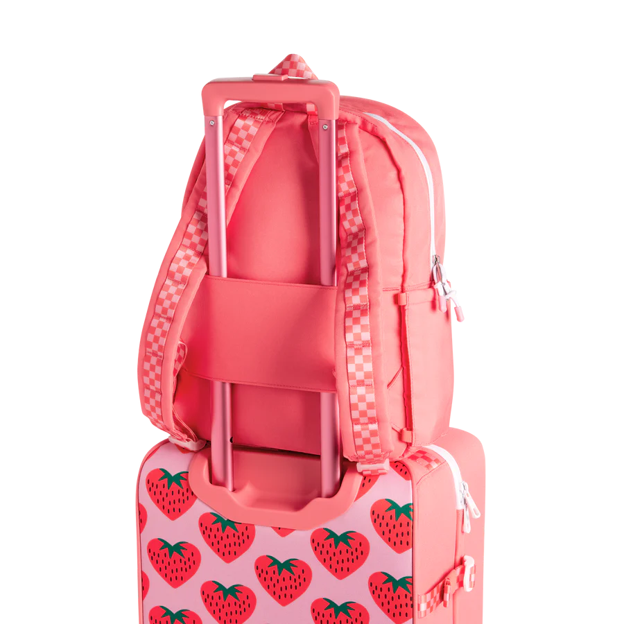 Kane Backpack - Intarsia Strawberries