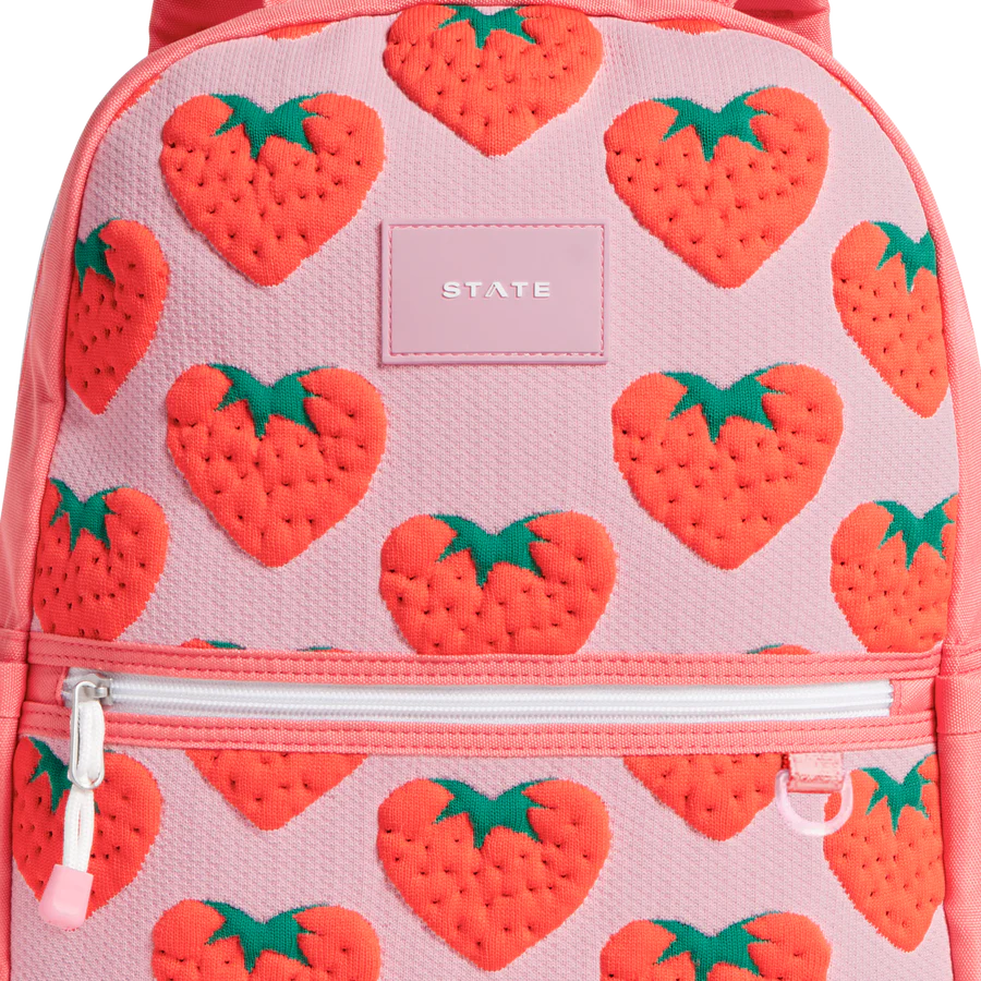 Kane Backpack - Intarsia Strawberries