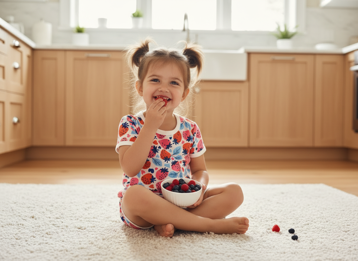 Strawberry Summer Bamboo Short Sleeve Shorts Pajama Set
