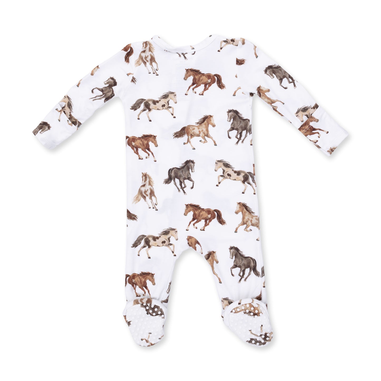 Wild Horses - 2 Way Zipper Footie