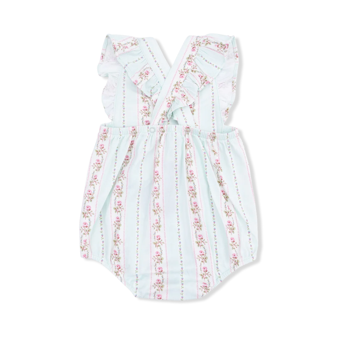 Angel Dear Antoinette Stripe Ruffle Sunsuit