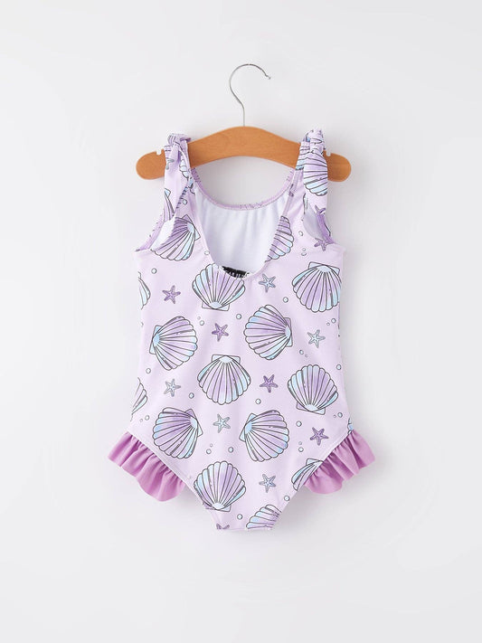 “Sea Shell” Floral Boutique Swimsuit