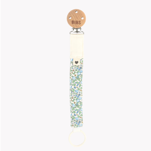 Eloise Ivory Baby Bundle Pacifier Clip, Box and Bib