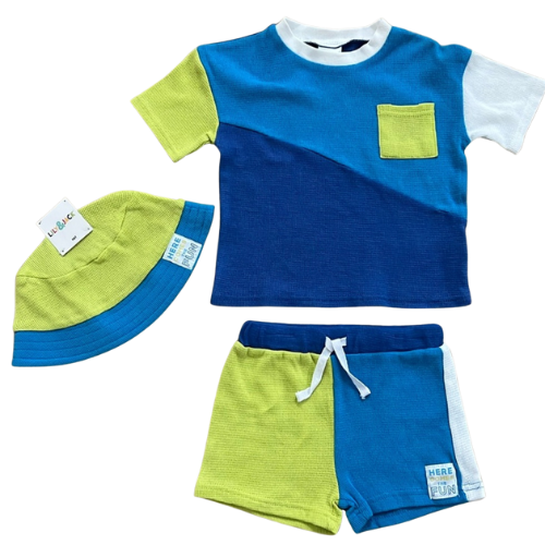 Retro Colorblock 3 Piece Set