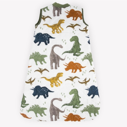 Dino Friends Cotton Muslin Quilted Sleep Bag