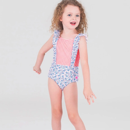 Cottage Tea Time Pinafore One Piece Swimsuit