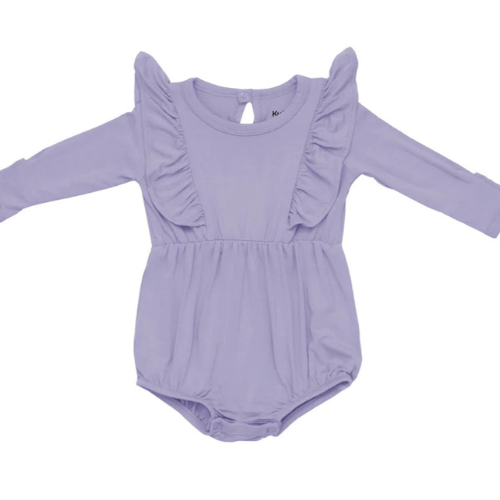 Bamboo Jersey Bubble Romper Taro