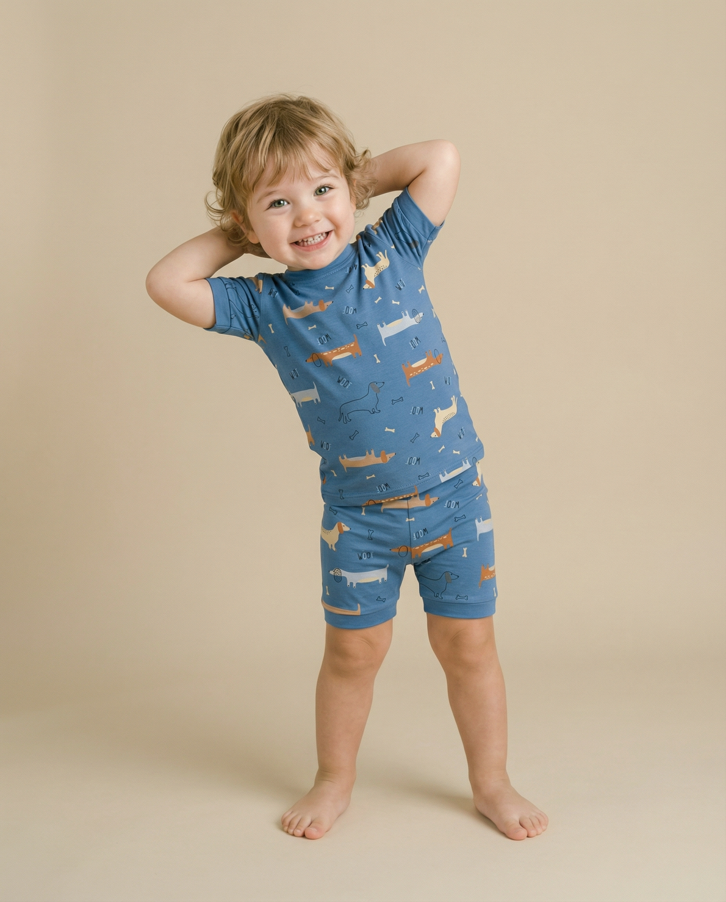 Dog Days of Summer Short Sleeve Pajama Set