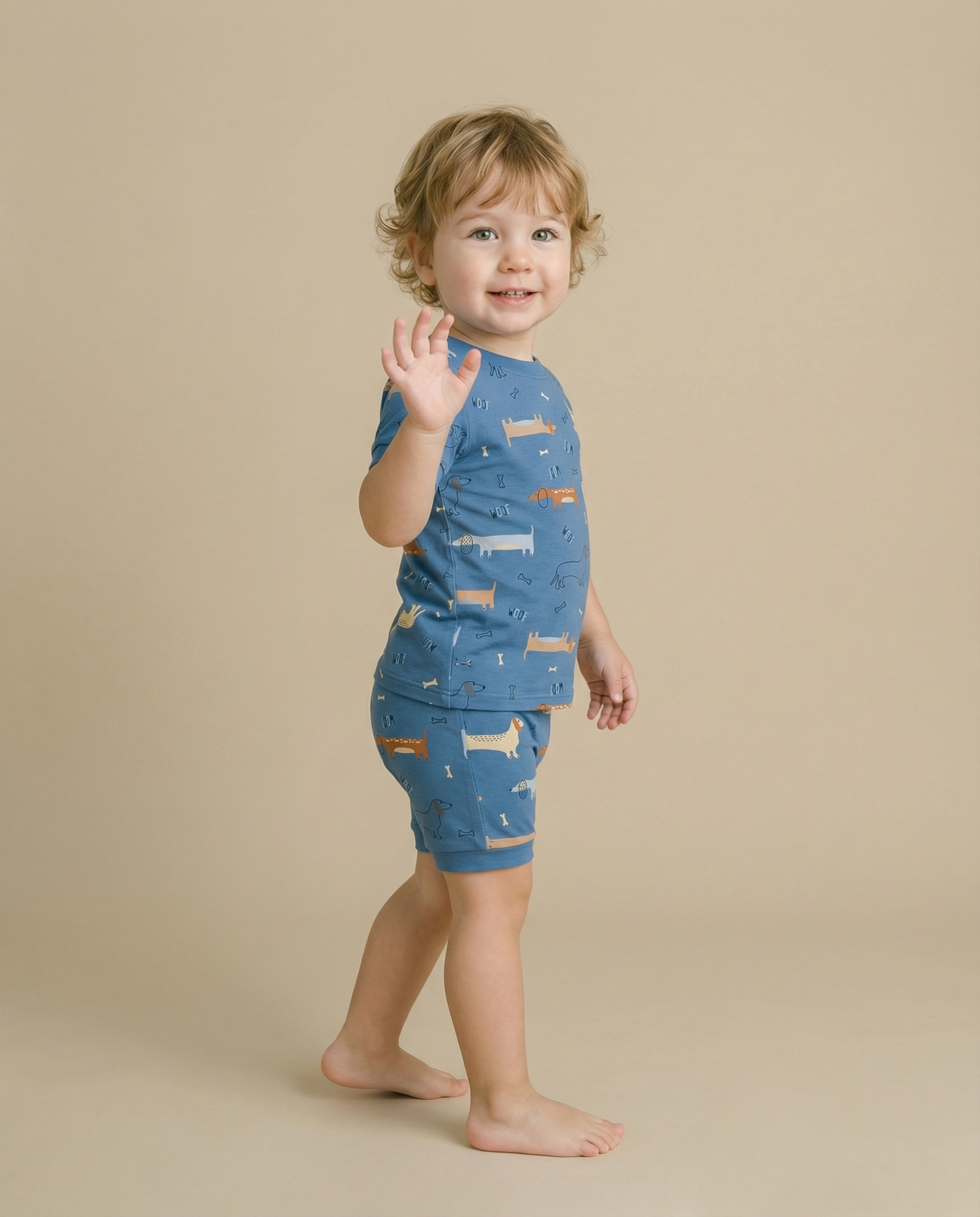 Dog Days of Summer Short Sleeve Pajama Set