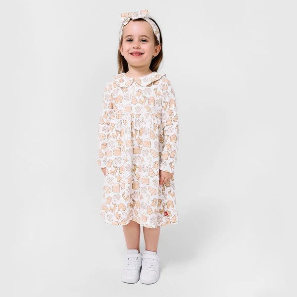 Gingerbread Lane Organic Cotton Magnetic Easy Peasy Dress