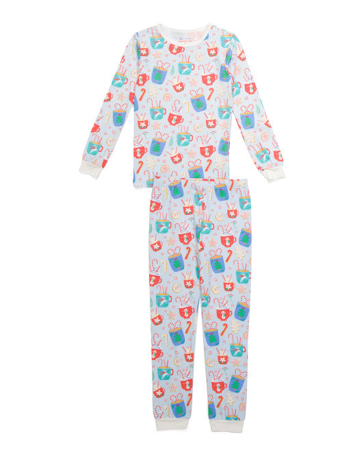 Wake Me Up Before You Cocoa Modal Magnetic Pajama Set