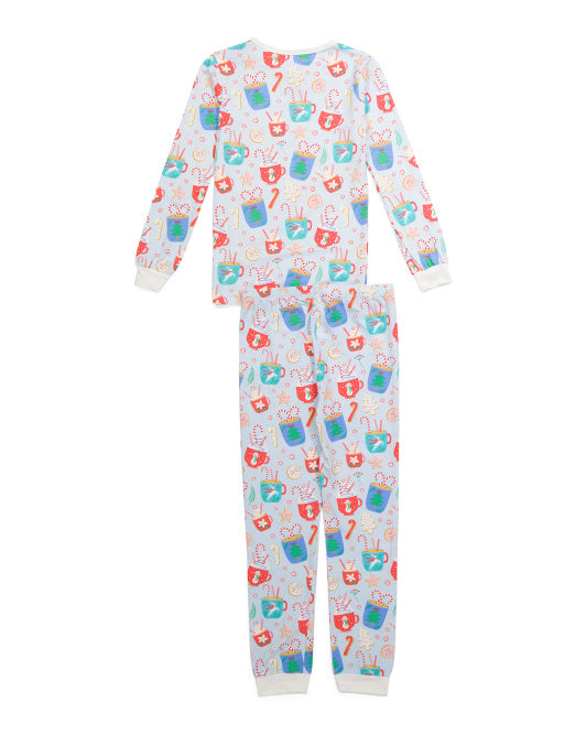 Wake Me Up Before You Cocoa Modal Magnetic Pajama Set