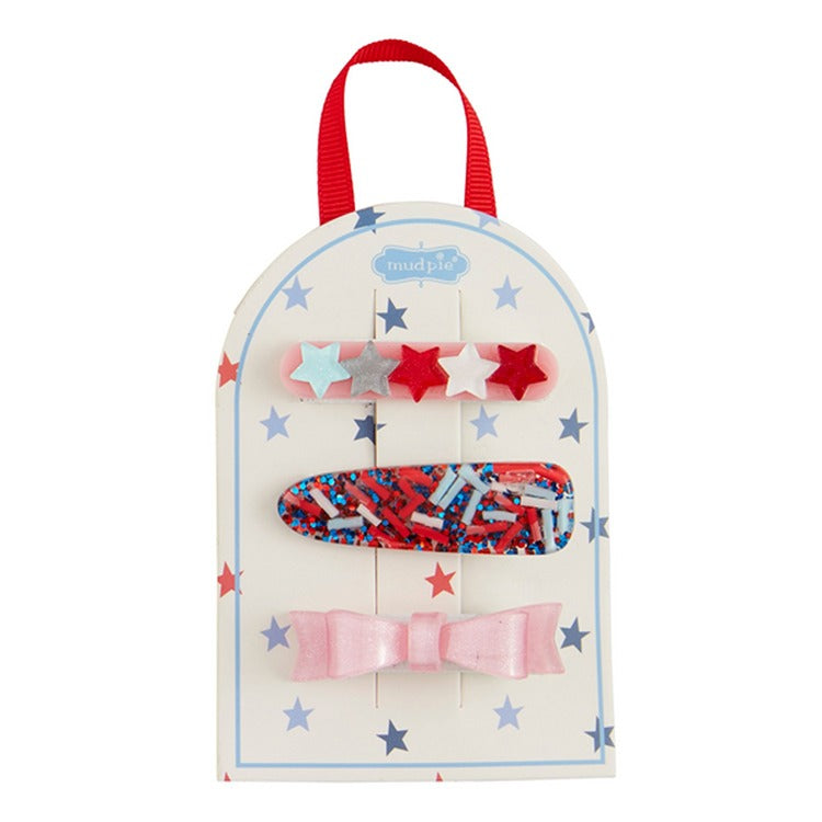 Stars Fourth Hair Clips