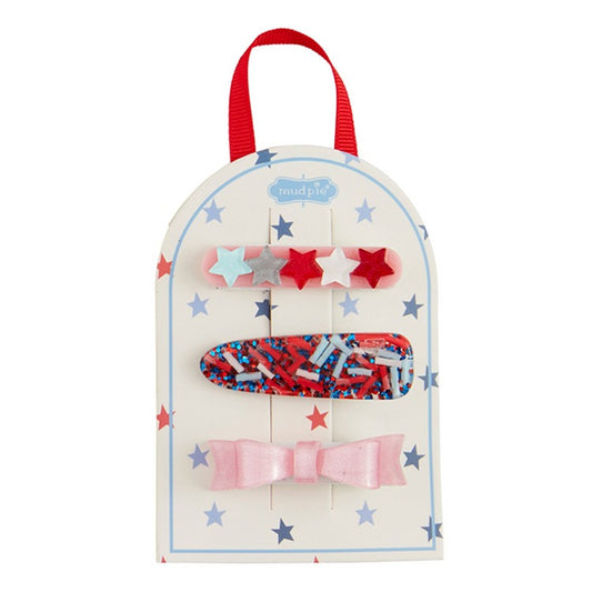 Stars Fourth Hair Clips