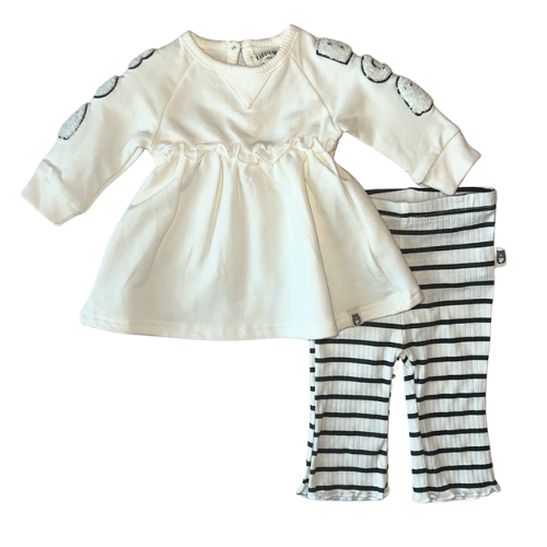 Boo! Patch Sweatshirt and Leggings Set