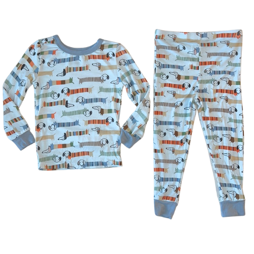 Dog Days Long Sleeve Bamboo Pajama Set