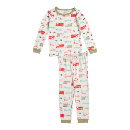 On The Road Again Long Sleeve Pajama Set