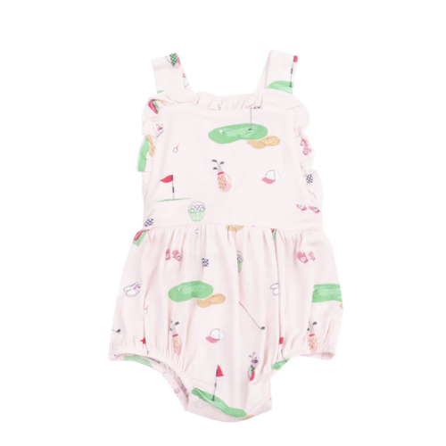 Ruffle Bubble - Golf Things Pink