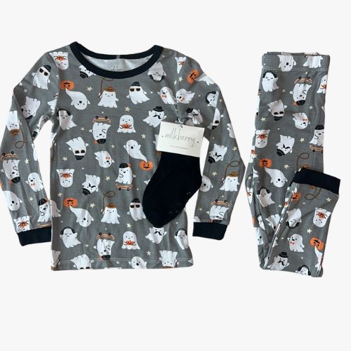 Cool Ghost Dudes Long Sleeve Pajama Set
